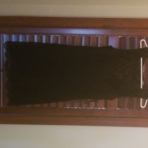 lulus black lace dress